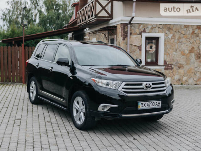 Чорний Тойота Хайлендер, об'ємом двигуна 3.46 л та пробігом 207 тис. км за 21900 $, фото 1 на Automoto.ua