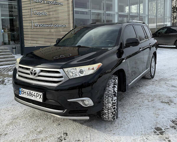Чорний Тойота Хайлендер, об'ємом двигуна 3.46 л та пробігом 213 тис. км за 17500 $, фото 1 на Automoto.ua