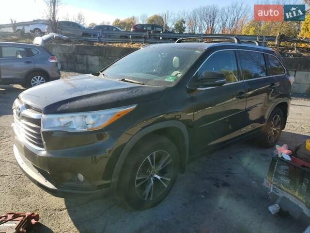 Черный Тойота Хайлендер, объемом двигателя 3.46 л и пробегом 128 тыс. км за 7100 $, фото 1 на Automoto.ua