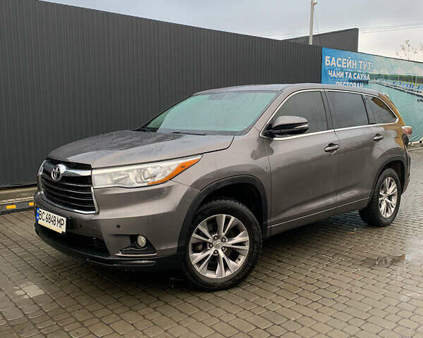 Коричневый Тойота Хайлендер, объемом двигателя 3.46 л и пробегом 189 тыс. км за 17999 $, фото 1 на Automoto.ua