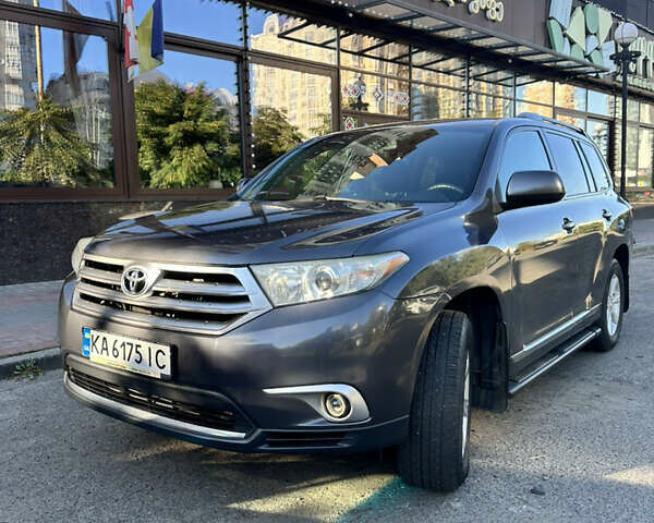 Серый Тойота Хайлендер, объемом двигателя 3.46 л и пробегом 143 тыс. км за 17700 $, фото 1 на Automoto.ua