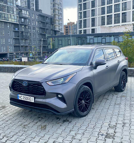 Серый Тойота Хайлендер, объемом двигателя 2.5 л и пробегом 59 тыс. км за 39600 $, фото 1 на Automoto.ua