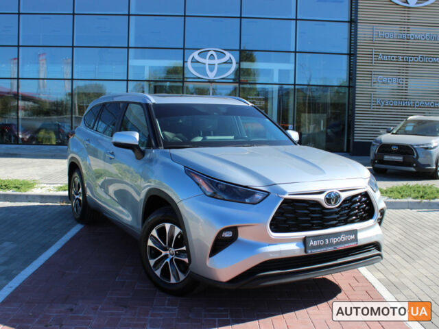Тойота Хайлендер 2023 в Черкассах на Automoto.ua Серый Тойота Хайлендер, объемом двигателя 2.4 л и пробегом 44 тыс. км за 40185 $, фото 1 на Automoto.ua