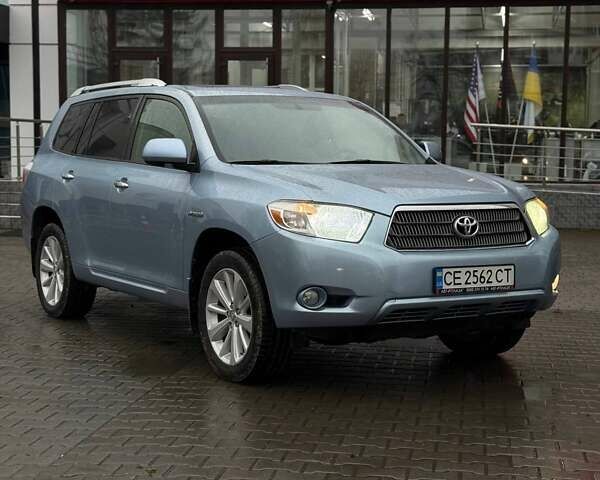 Синий Тойота Хайлендер, объемом двигателя 3.3 л и пробегом 353 тыс. км за 18900 $, фото 1 на Automoto.ua