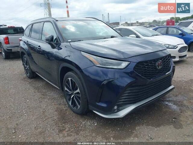 Синий Тойота Хайлендер, объемом двигателя 3.46 л и пробегом 37 тыс. км за 17000 $, фото 1 на Automoto.ua