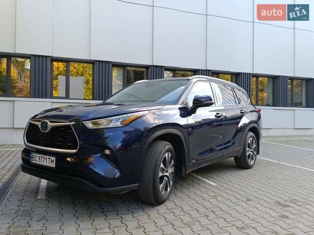 Тойота Хайлендер 2021 в Хмельницком на Automoto.ua Синий Тойота Хайлендер, объемом двигателя 2.49 л и пробегом 106 тыс. км за 35400 $, фото 1 на Automoto.ua