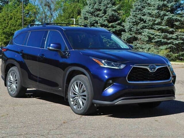 Синій Тойота Хайлендер, об'ємом двигуна 2.5 л та пробігом 12 тис. км за 19000 $, фото 1 на Automoto.ua