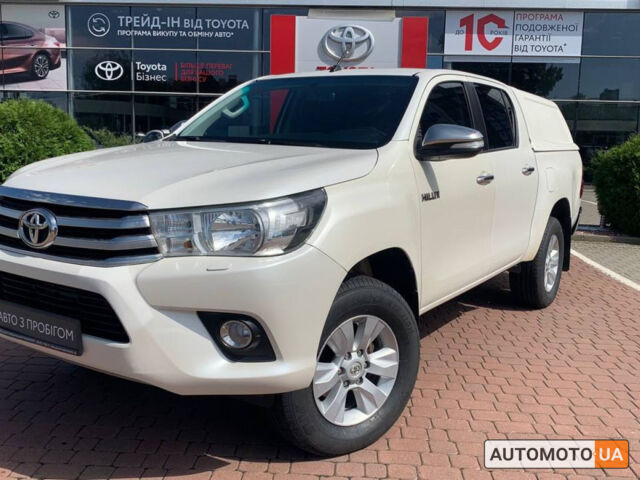 Білий Тойота Хайлюкс, об'ємом двигуна 2.4 л та пробігом 344 тис. км за 21000 $, фото 1 на Automoto.ua