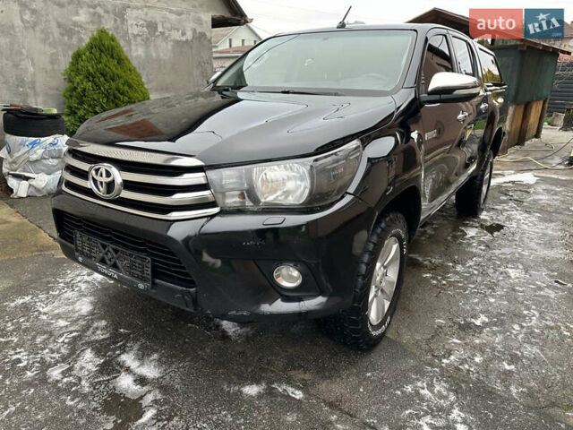 Черный Тойота Хайлюкс, объемом двигателя 2.8 л и пробегом 250 тыс. км за 23500 $, фото 1 на Automoto.ua