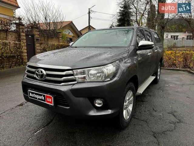 Сірий Тойота Хайлюкс, об'ємом двигуна 2.4 л та пробігом 188 тис. км за 24490 $, фото 1 на Automoto.ua