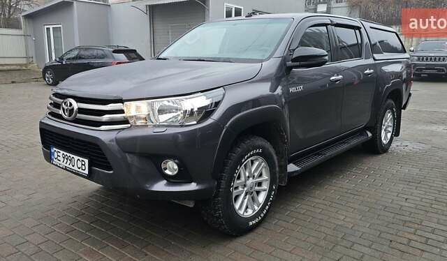 Серый Тойота Хайлюкс, объемом двигателя 2.4 л и пробегом 80 тыс. км за 32500 $, фото 1 на Automoto.ua