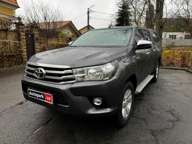 Сірий Тойота Хайлюкс, об'ємом двигуна 2.4 л та пробігом 188 тис. км за 24490 $, фото 1 на Automoto.ua