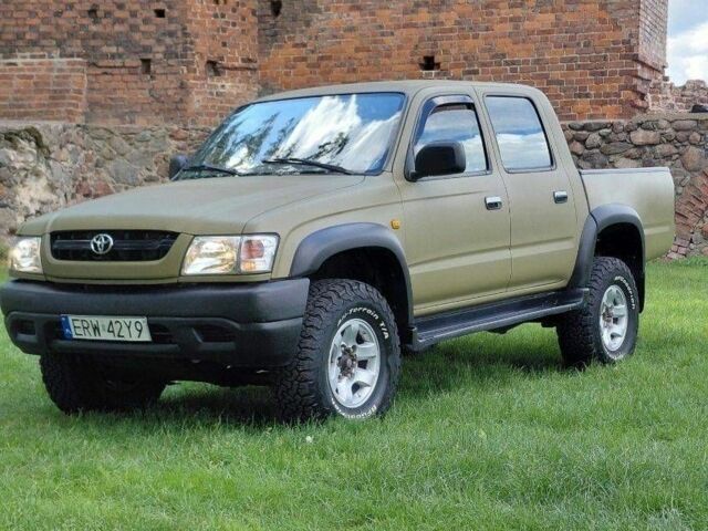 Зеленый Тойота Хайлюкс, объемом двигателя 2.5 л и пробегом 78 тыс. км за 2897 $, фото 1 на Automoto.ua