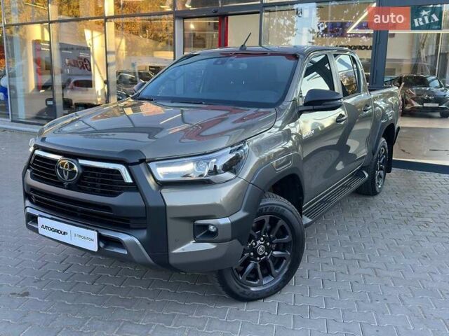 Зеленый Тойота Хайлюкс, объемом двигателя 2.76 л и пробегом 94 тыс. км за 46500 $, фото 1 на Automoto.ua