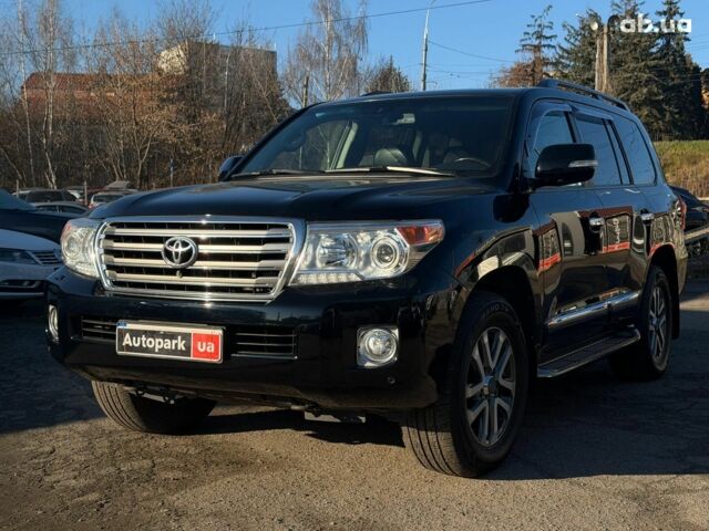Черный Тойота Ленд Крузер 200, объемом двигателя 4.5 л и пробегом 314 тыс. км за 40990 $, фото 1 на Automoto.ua