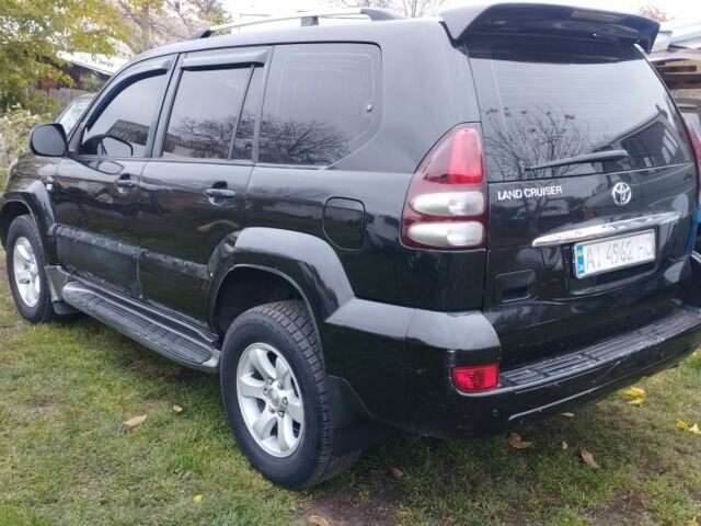 Черный Тойота Ленд Крузер Прадо 120, объемом двигателя 3 л и пробегом 285 тыс. км за 10000 $, фото 1 на Automoto.ua