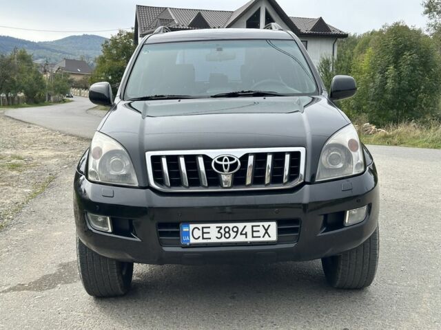 Черный Тойота Ленд Крузер Прадо 120, объемом двигателя 4 л и пробегом 296 тыс. км за 13900 $, фото 1 на Automoto.ua