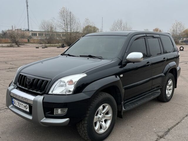 Черный Тойота Ленд Крузер Прадо 120, объемом двигателя 4 л и пробегом 491 тыс. км за 12000 $, фото 1 на Automoto.ua