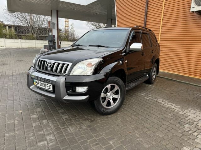 Черный Тойота Ленд Крузер Прадо 120, объемом двигателя 4 л и пробегом 233 тыс. км за 15700 $, фото 1 на Automoto.ua