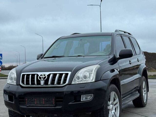 Черный Тойота Ленд Крузер Прадо 120, объемом двигателя 4 л и пробегом 207 тыс. км за 15999 $, фото 1 на Automoto.ua