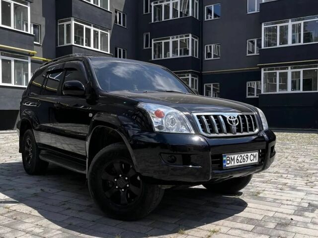 Черный Тойота Ленд Крузер Прадо 120, объемом двигателя 4 л и пробегом 285 тыс. км за 14900 $, фото 1 на Automoto.ua