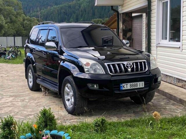 Черный Тойота Ленд Крузер Прадо 120, объемом двигателя 2.7 л и пробегом 240 тыс. км за 11500 $, фото 1 на Automoto.ua