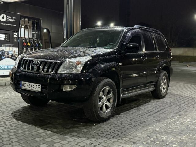 Черный Тойота Ленд Крузер Прадо 120, объемом двигателя 4 л и пробегом 212 тыс. км за 13500 $, фото 1 на Automoto.ua