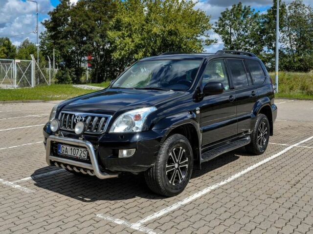 Черный Тойота Ленд Крузер Прадо 120, объемом двигателя 3 л и пробегом 230 тыс. км за 3900 $, фото 1 на Automoto.ua