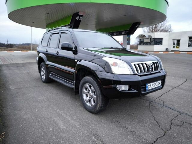 Чорний Тойота Ленд Крузер Прадо 120, об'ємом двигуна 4 л та пробігом 279 тис. км за 14999 $, фото 1 на Automoto.ua