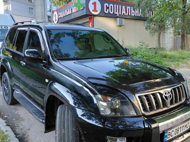 Чорний Тойота Ленд Крузер Прадо 120, об'ємом двигуна 4 л та пробігом 292 тис. км за 18500 $, фото 1 на Automoto.ua