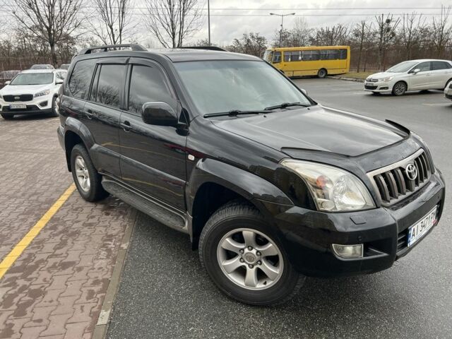 Черный Тойота Ленд Крузер Прадо 120, объемом двигателя 4 л и пробегом 163 тыс. км за 22500 $, фото 1 на Automoto.ua