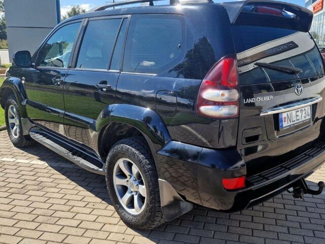 Черный Тойота Ленд Крузер Прадо 120, объемом двигателя 3 л и пробегом 269 тыс. км за 4200 $, фото 1 на Automoto.ua