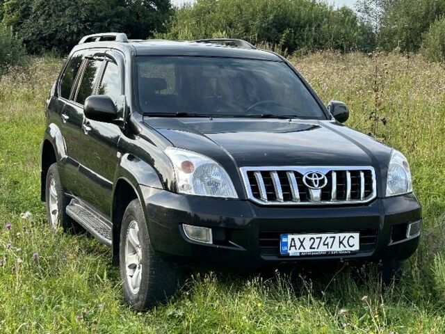 Чорний Тойота Ленд Крузер Прадо 120, об'ємом двигуна 4 л та пробігом 280 тис. км за 14500 $, фото 1 на Automoto.ua