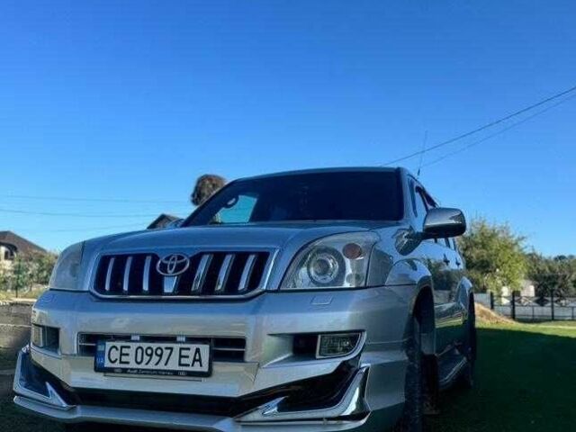 Серый Тойота Ленд Крузер Прадо 120, объемом двигателя 3 л и пробегом 333 тыс. км за 14558 $, фото 1 на Automoto.ua