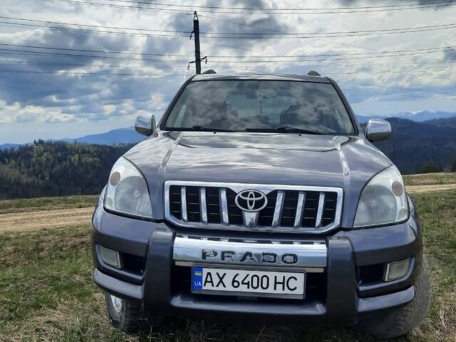 Серый Тойота Ленд Крузер Прадо 120, объемом двигателя 4 л и пробегом 3 тыс. км за 13800 $, фото 1 на Automoto.ua