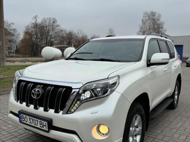 Білий Тойота Ленд Крузер Прадо 150, об'ємом двигуна 2.7 л та пробігом 204 тис. км за 25999 $, фото 1 на Automoto.ua