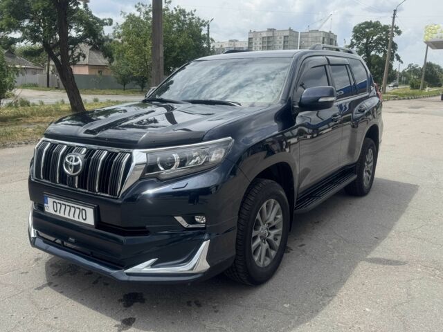 Синий Тойота Ленд Крузер Прадо 150, объемом двигателя 2.8 л и пробегом 146 тыс. км за 39400 $, фото 1 на Automoto.ua