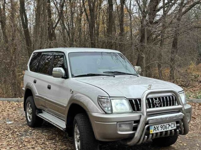Белый Тойота Ленд Крузер Прадо 90, объемом двигателя 3.4 л и пробегом 326 тыс. км за 8200 $, фото 1 на Automoto.ua