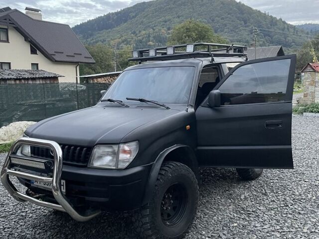 Чорний Тойота Ленд Крузер Прадо 90, об'ємом двигуна 3 л та пробігом 300 тис. км за 14000 $, фото 1 на Automoto.ua