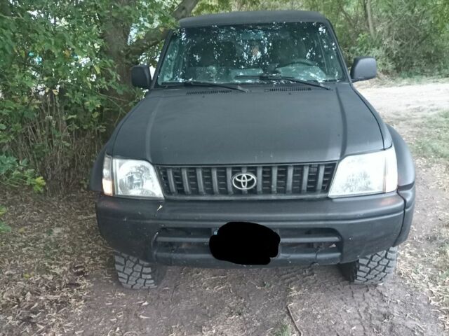 Чорний Тойота Ленд Крузер Прадо 90, об'ємом двигуна 3 л та пробігом 380 тис. км за 4245 $, фото 1 на Automoto.ua