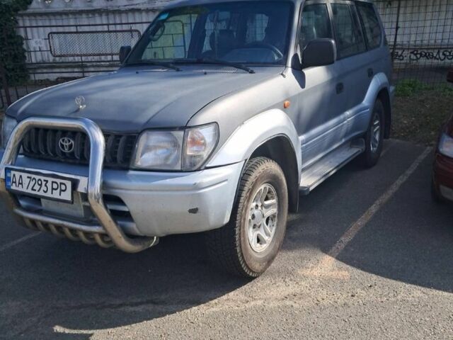 Сірий Тойота Ленд Крузер Прадо 90, об'ємом двигуна 3 л та пробігом 100 тис. км за 8000 $, фото 1 на Automoto.ua