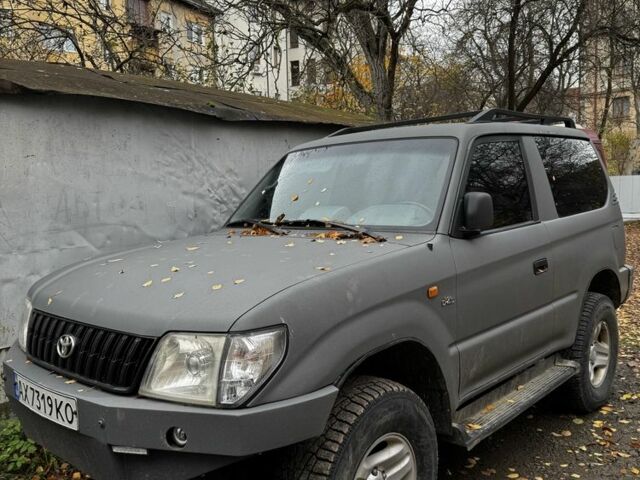 Серый Тойота Ленд Крузер Прадо 90, объемом двигателя 3 л и пробегом 240 тыс. км за 9999 $, фото 1 на Automoto.ua