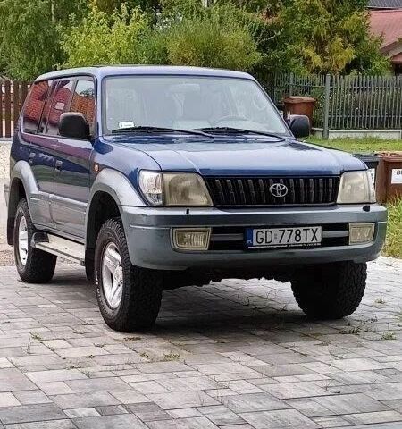 Зелений Тойота Ленд Крузер Прадо 90, об'ємом двигуна 3 л та пробігом 278 тис. км за 3100 $, фото 1 на Automoto.ua