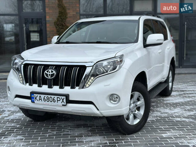 Белый Тойота Ленд Крузер Прадо, объемом двигателя 2.7 л и пробегом 86 тыс. км за 26700 $, фото 1 на Automoto.ua