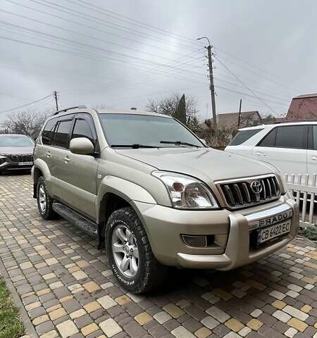 Бежевый Тойота Ленд Крузер Прадо, объемом двигателя 4 л и пробегом 513 тыс. км за 12000 $, фото 1 на Automoto.ua