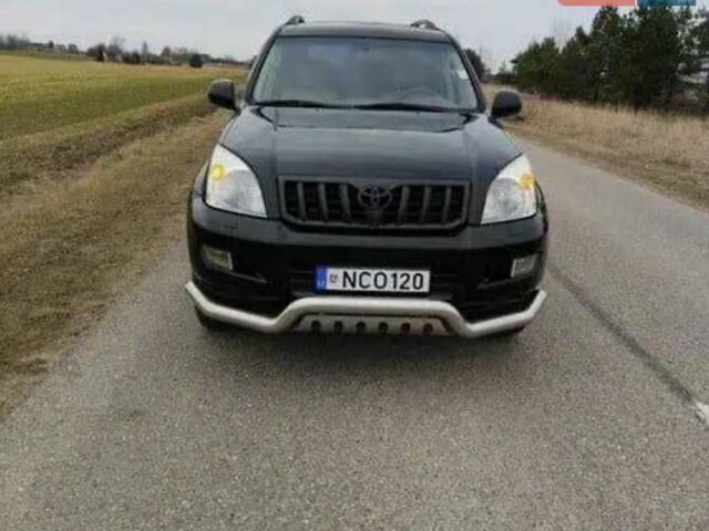 Черный Тойота Ленд Крузер Прадо, объемом двигателя 3 л и пробегом 320 тыс. км за 3400 $, фото 1 на Automoto.ua