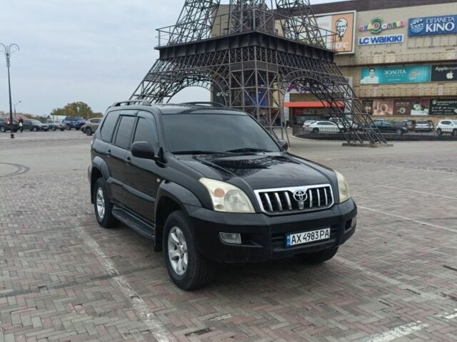 Черный Тойота Ленд Крузер Прадо, объемом двигателя 4 л и пробегом 297 тыс. км за 11000 $, фото 1 на Automoto.ua