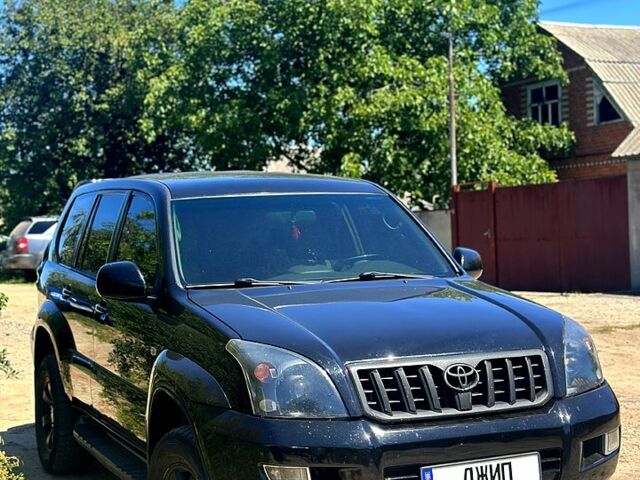 Черный Тойота Ленд Крузер Прадо, объемом двигателя 4 л и пробегом 362 тыс. км за 13400 $, фото 1 на Automoto.ua
