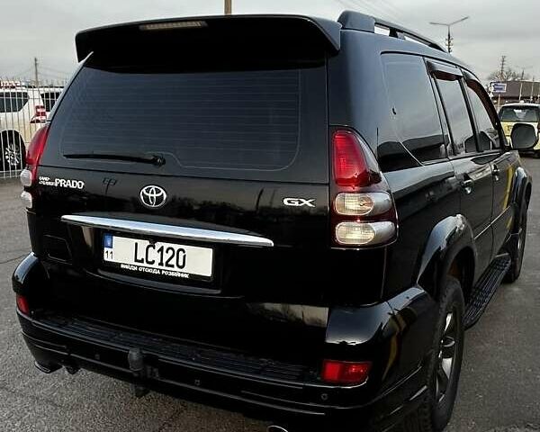 Черный Тойота Ленд Крузер Прадо, объемом двигателя 2.69 л и пробегом 260 тыс. км за 12500 $, фото 1 на Automoto.ua