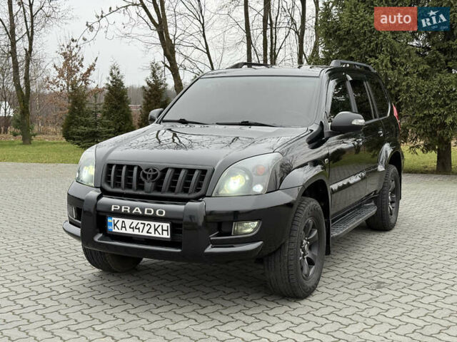 Черный Тойота Ленд Крузер Прадо, объемом двигателя 4 л и пробегом 327 тыс. км за 13800 $, фото 1 на Automoto.ua